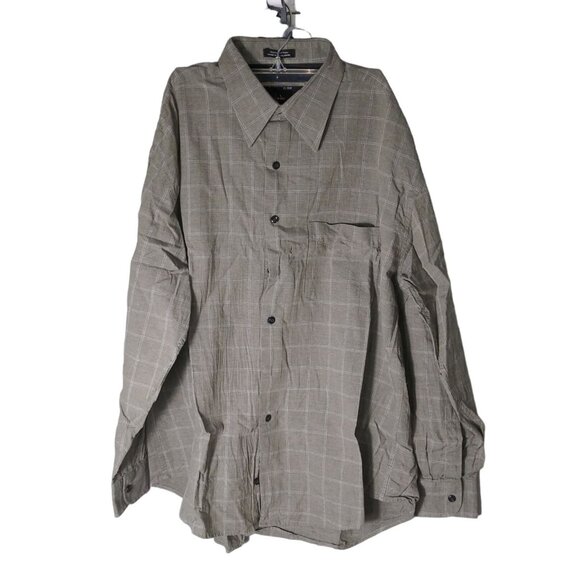 bill blass Other - Bill Blass Olive Green Long Sleeve Dress Shirt Men's Size L